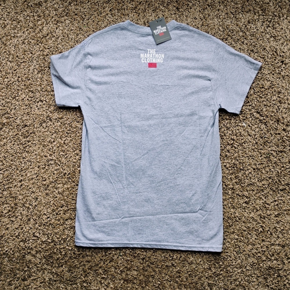 NWT Crenshaw t shirt, size S. Grey And Black Holiday Gift - Picture 3 of 4